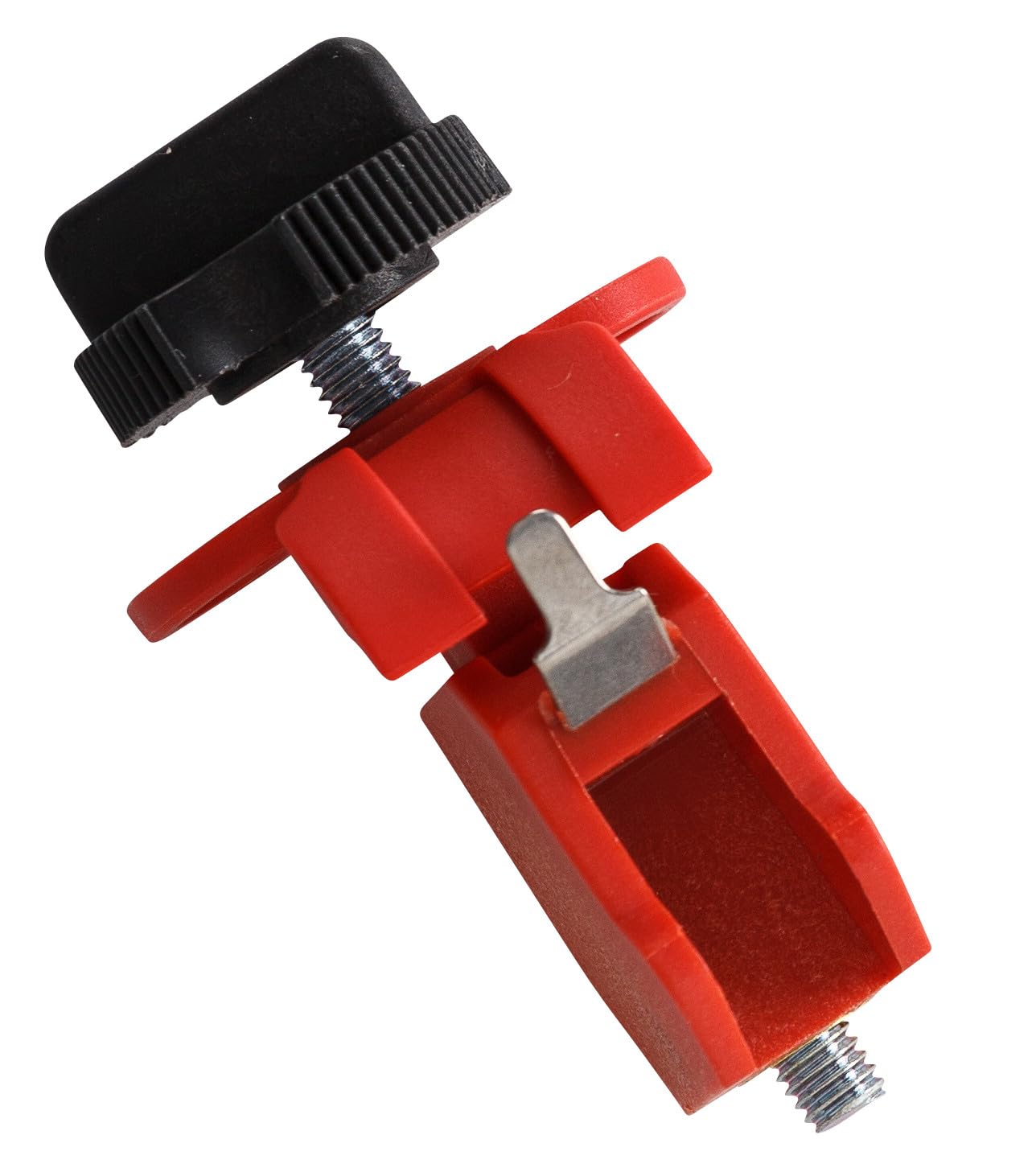 Brady MCB Miniature Circuit Breaker Lockout Systems, 31.24mm x 54.9mm x 24.13mm, TB, Red, Pack of 6 โ image 1