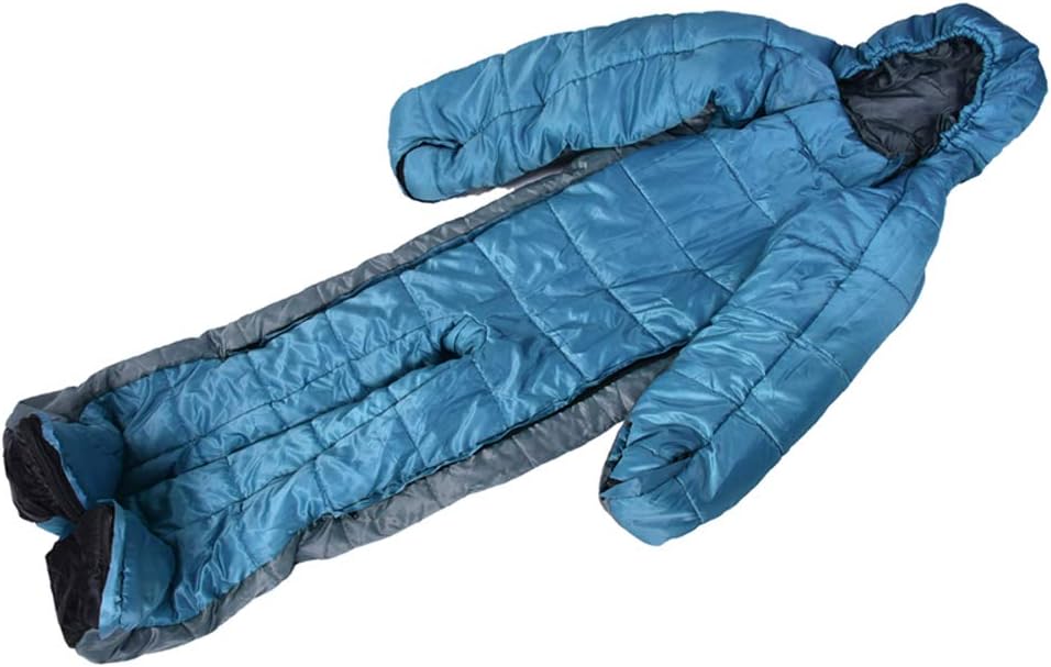 Camping & Hiking Wearable Sleeping Bag Suit Full Body Adult Teenager
