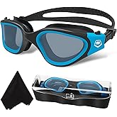 WIN.MAX Polarized Swimming Goggles Swim Pool Goggles Anti Fog Anti UV No Leakage Clear Vision for Men Women Adults Teenagers