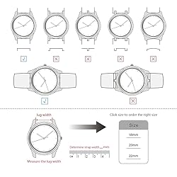 SANDEIN Watch Bands - Silicone Quick Release Soft
