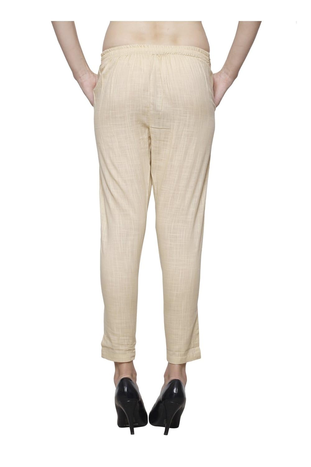 pistaa's women's viscose cigaratte trousers (ctpmx)