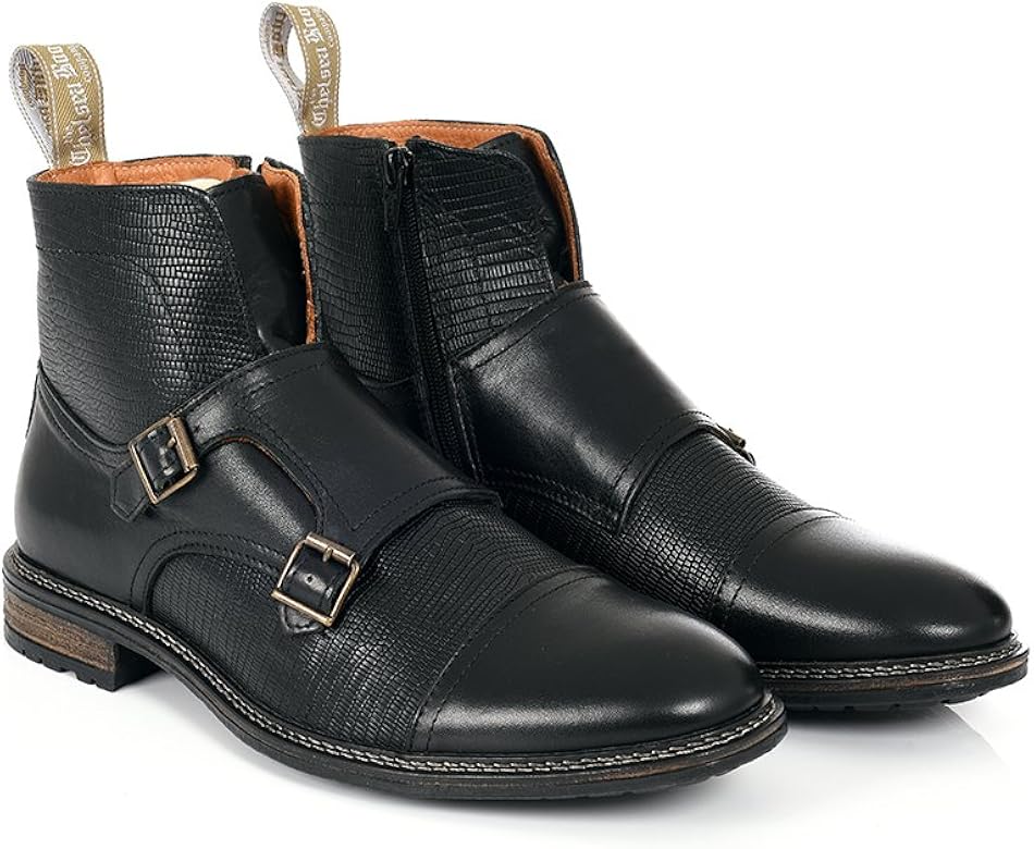 buckle chelsea boots