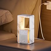 Hensam Sunrise Alarm Clock with 20 White Noise &amp; Night Light for Bedroom | Gentle Sunrise Wake-Up, 20 Soothing Sounds &amp;Timer, Dual Alarms &amp; Snooze, Dimmable Touch lamp, for Kids Babies Adults