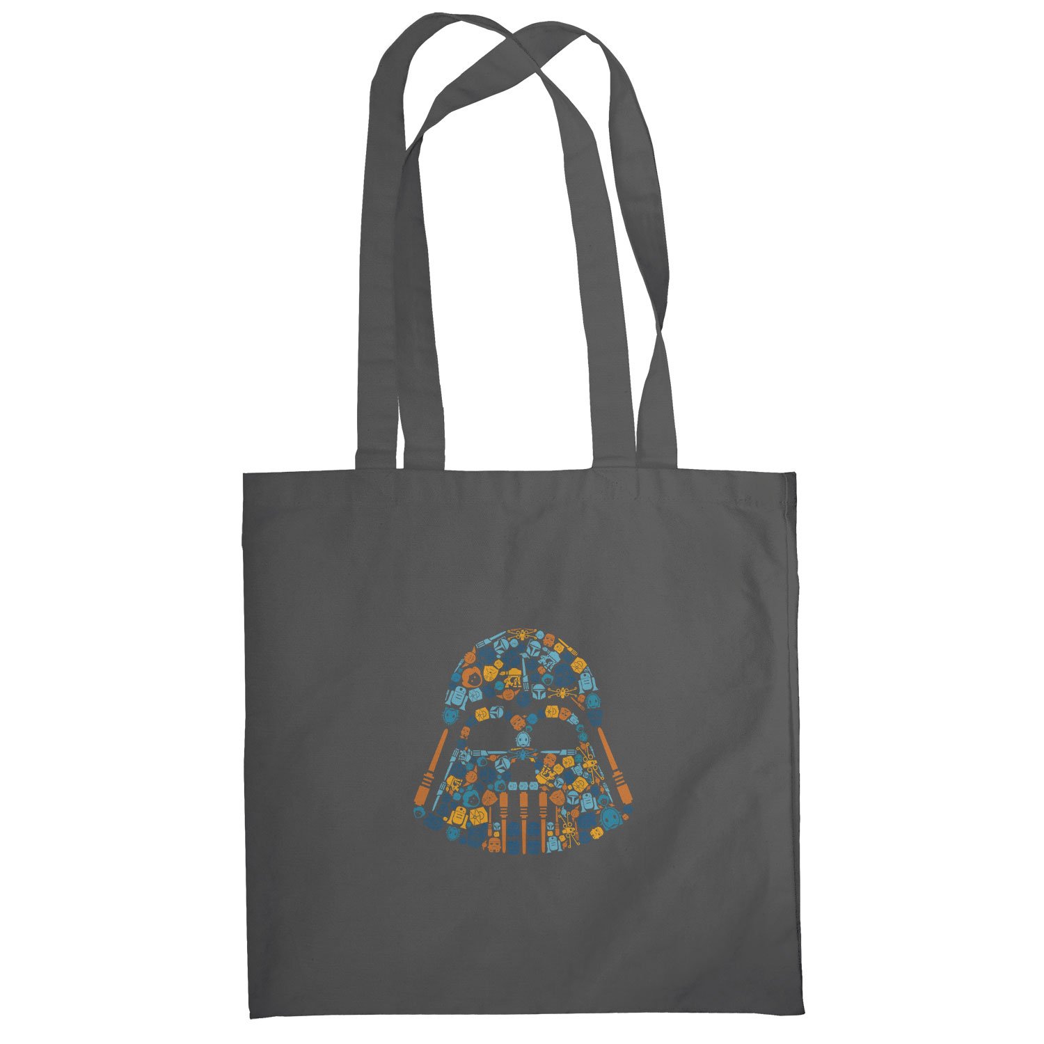 TEXLAB Dark Helmet Puzzle Fabric Bag, Grey