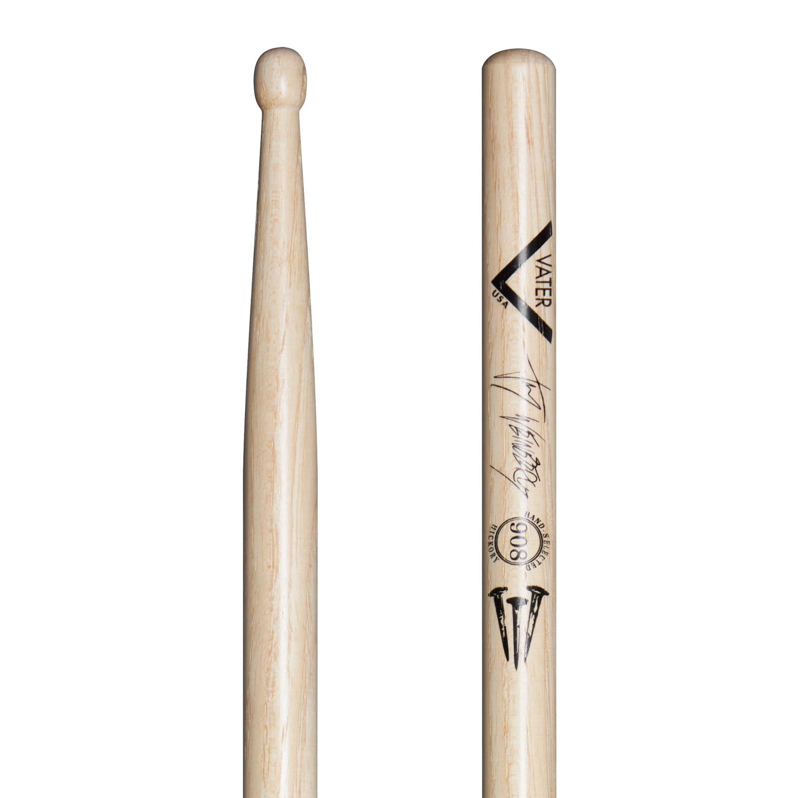 Vater Drumsticks VHJW908 - Player's Design Series - Jay Weinberg '908'