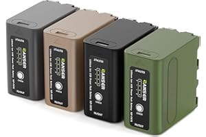 OANSER NP-F970 Battery, NPF Battery with USB-C for Sony NP-F970 NP-F960 NP-F750 NP-F550, Replacement Battery Compatible for S