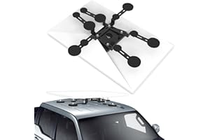 Starlink Gen 3 Magnetic Roof Mount, 12 Magnetic Bases, Up to 376 lbs of Suction Power, Burbifro Starlink Internet Satellite Mounting Kit, Compatible with Starlink Standard Gen3(V3) Dish