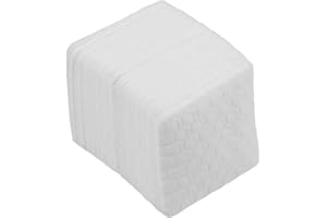 SEWACC 500pcs Lint-Free Nail Wipes Thick Cotton Pads for Removal, Super Absorbent Nail Cleaning Supplies