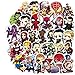 Laptop Stickers for Superheros[100pcs], Cool Vinyl Cartoon Comics Sticker for Hydro Flasks Water Bottles Laptop Luggage Helmet Skateboard Macbook iPad iPhone - Graffiti Decals for Kids Boys Teen