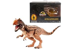 Mattel Jurassic World Mattel Jurassic Park Hammond Collection Action Figure, Metriacanthosaurus Dinosaur Toy with 17 Joints