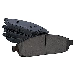 TRQ Front Brake Pads Ceramic Compatible with