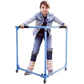 GanFindX Folding Skater Aid, 30-36" Kids Roller Skate Trainer for Toddlers | Toddler Roller Skating Walker with Foldable Design, 30-36 Height Balance Trainer for Kids Learning Skating