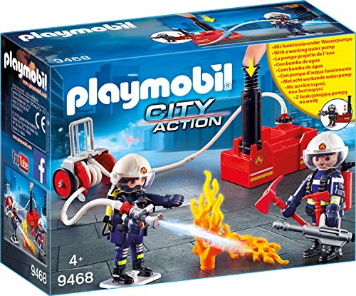 PLAYMOBILÂ® 9468 Firefighters with extinguishing Pump