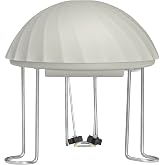 Farm Innovators WR-25 Birdbath Water Rippler Agitator, Attracts Birds | Creates ripples to reduce stagnant water, attract birds and discourage mosquito breeding, battery-powered