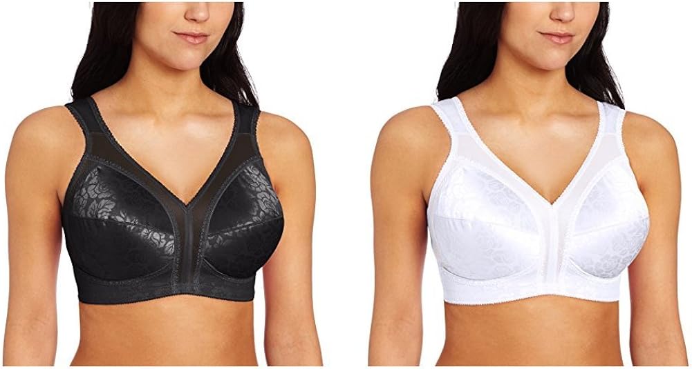 Playtex Women's 18 Hour Original Comfort Strap Full Coverage Bra #4693 at  Women’s Clothing store: Bras
