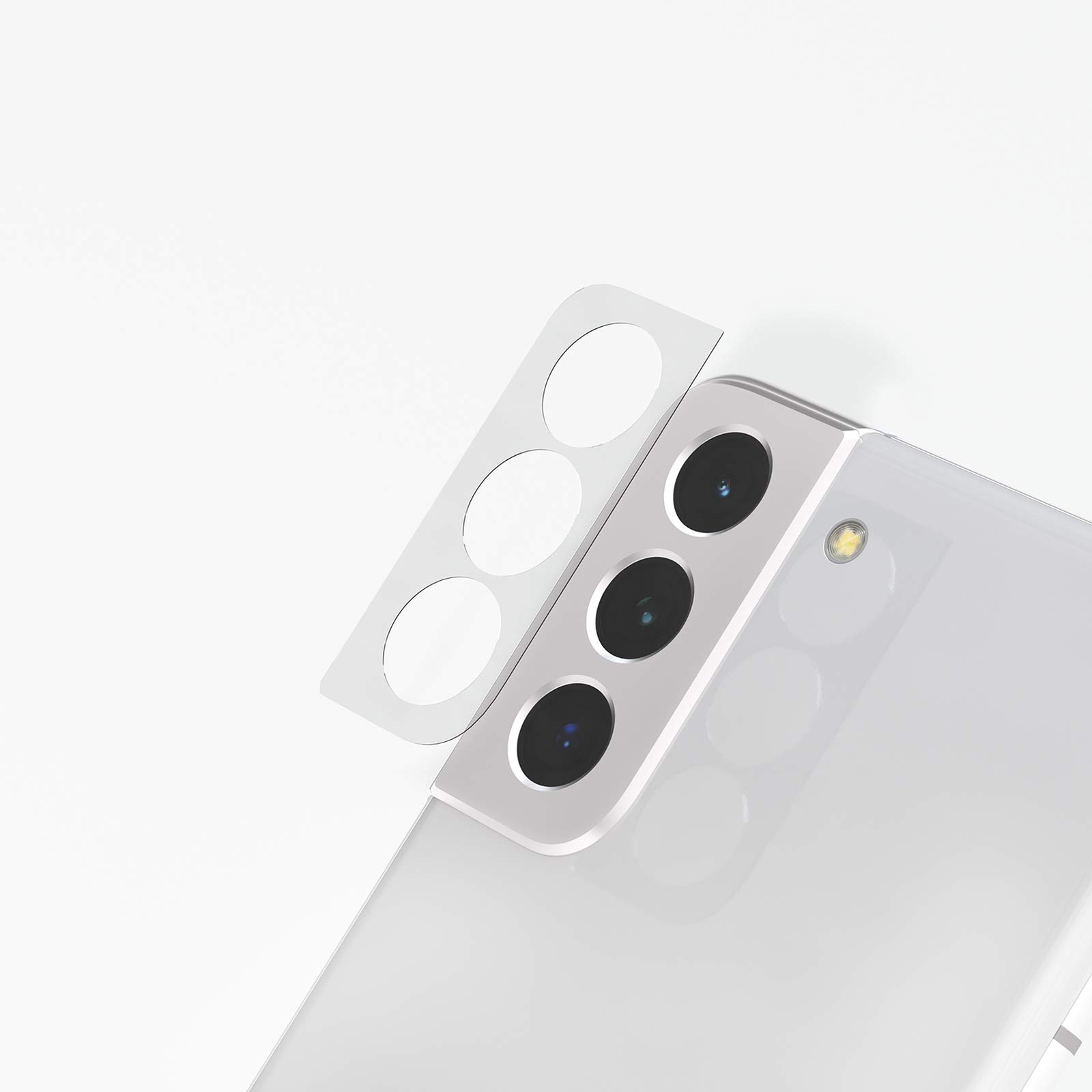 RHINOSHIELD Camera Lens Protector compatible with [Samsung Galaxy S21] | Impact Protection- High Strength Impact Damping/Dispersion Technology - Clear and Scratch Lens Protection