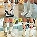 VWU 6 Pairs Baby Girls Boys Cartoon Knee High Stockings Tube Socks 1-3 Years