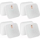 LA502 Filter Replacement for Shark LA502 LA300 LA301 LA322 LA500 LA500WM LA455 LA702 LA360 LA362 LA351Rotator Navigator Lift-Away Speed Upright Vacuum, Part XHF320 XFFK320, 4 Pack Foam Felt Filters