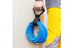 Extension Cord Holder Organizer, Garden Hose Storage Straps, Water Hose Storage Straps,Cable Straps with Handle for Pool Hose