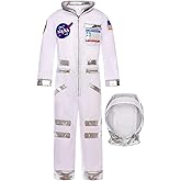 Costumerry Astronaut Costume for Kids Halloween Dress Up Space Birthday Gifts
