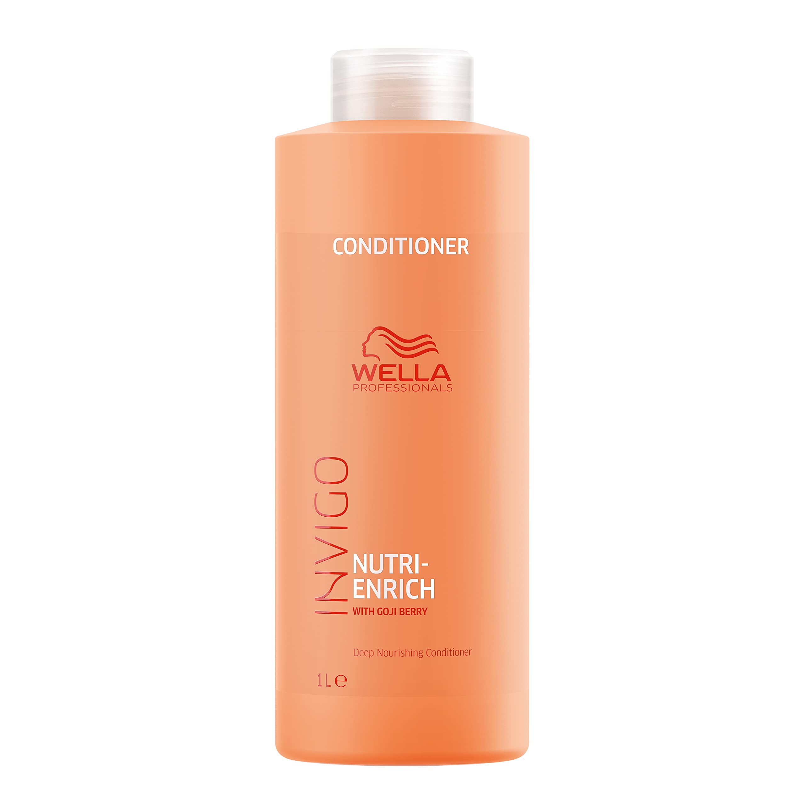 Wella Professionals Invigo Nutri-Enrich Professional Hair Care, Repair Dry Damaged Hair, Deeply Nourishing, Conditioner 1 L