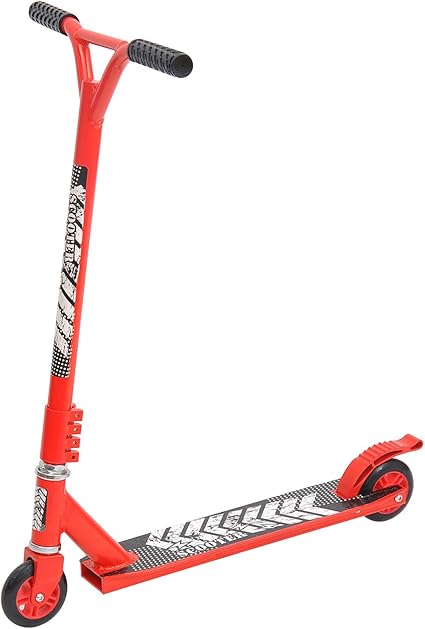 Homcom Outdoor Push Stunt Scooter 2 Rad Fixed Bar 360 Grad Street