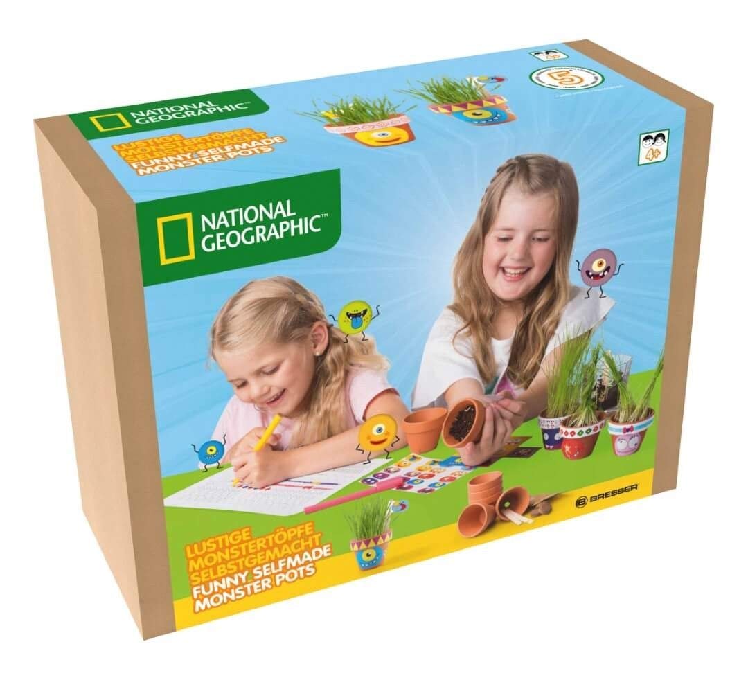 National Geographic Funny Monster Pots Homemade