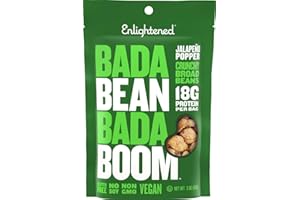 Enlightened Bada Bean Bada Boom Snacks, Jalapeno Popper, 18 Ounces