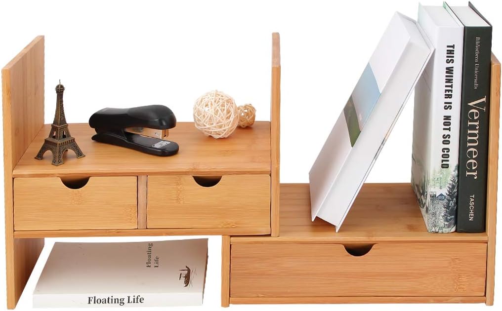 Best wood desk organizer workspace organizers brown