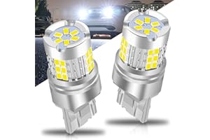 Sidaqi 7443 LED Bulbs White Reverse Lights Super Bright 3020 Chipsets 7440 7444 7441 LED Bulbs for Tail Light, Backup light, DRL, Brake Signal Lights-Pack of 2