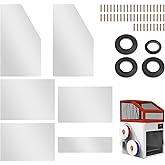 FYSETC Upgraded Top Cover for SnapmakerU1 Printer: DIY Colors and Style Optimized Design Enclosure Noise Odor Reduction Stable Printing for High-Temp Filaments ASA PC for 3D U1 Top Hat