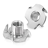 1/4"-20 Stainless Steel T-Nuts Durable