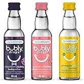 Bubly Blackberry Grapefruit Pineapple Variety 3-Pack Drops
