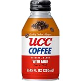 UCC Original Blend Coffee with Milk Ready to Drink Can 250ml / 8.45 Fl Oz (Pack of 24)