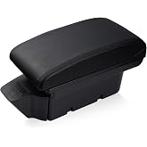 T TGBROS Car Armrest Box for 2012&ndash;2020 Toyota 86/Gt86/Subaru BRZ/Scion FR-S Accessories Storage Center Console Double Layer Armrest Organizer Box (All Black)