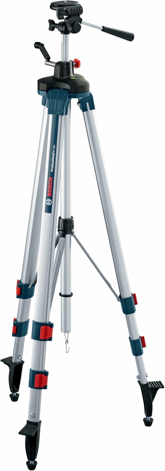Bosch Professional Aluminum Elevator Tripod with Adjustable Legs BT 250: Home Improvement