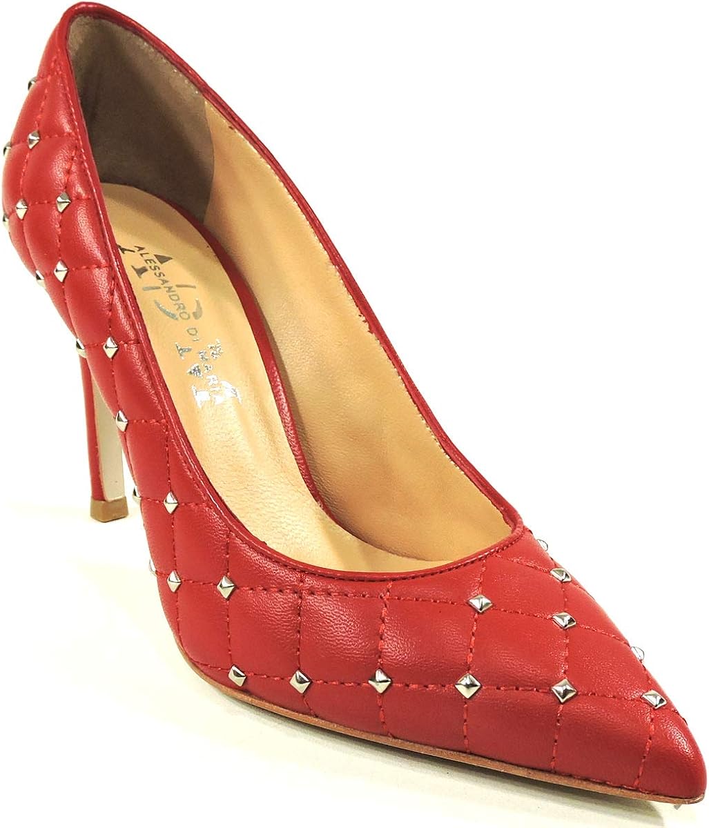 ALESSANDRO DI MARIA🇮🇹 Women�s RED Leather