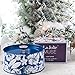 Large Scented Candle, 3 Wick Big Candle, Sandalwood Clean Cotton, 14Oz, Christmas Candle Gifts for Women
