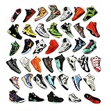 40 PCS Laptop Stickers, Merssyria Jordan AJ Sneakers Theme Stickers Waterproof Vinyl Scrapbook Stickers Car Motorcycle Bicycle Luggage Decal