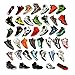 40 PCS Laptop Stickers, Merssyria Jordan AJ Sneakers Theme Stickers Waterproof Vinyl Scrapbook Stickers Car Motorcycle Bicycle Luggage Decal