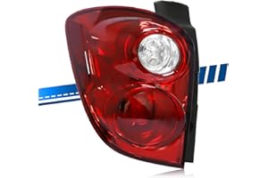 LIWEDFG Tail Light Assembly Compatible with Chevy Equinox 2010 2011 2012 2013 2014 2015 Taillights Halogen Type, OE-Style Brake Rear Lamp Replacement for 20841505 22759316 GM2800242 Left Driver Side