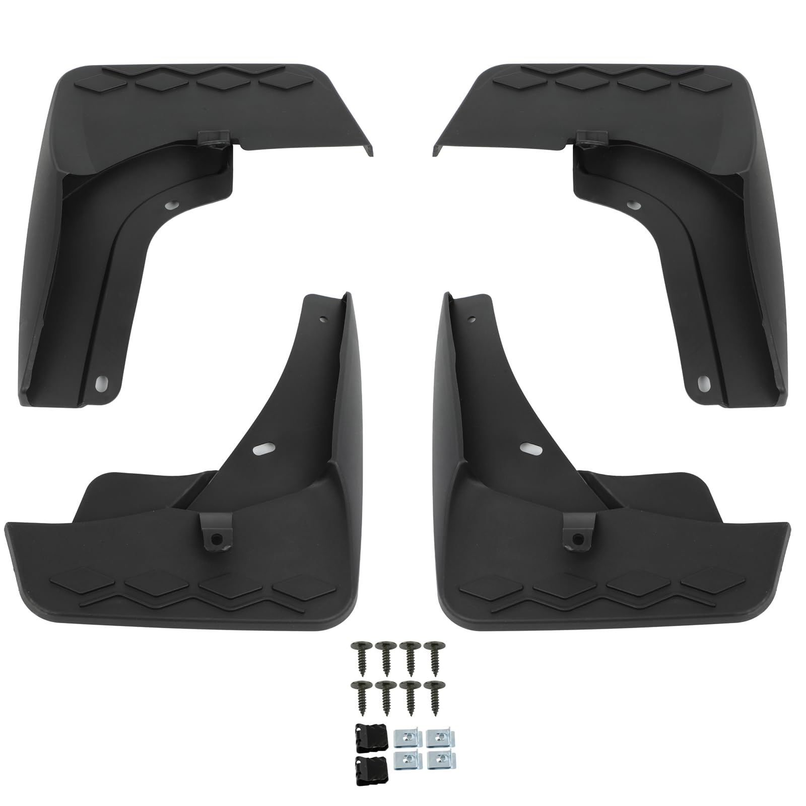 Photo 1 of ECCPP 4Pcs Mud Flaps Splash Guards Replacement for 2024 Volkswagen Tiguan 1.4L 2.0L Front & Rear Mud Guards