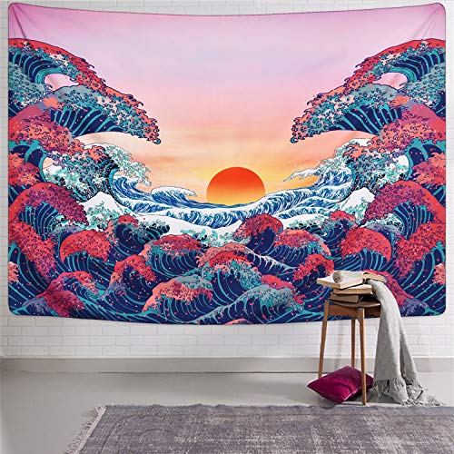 1 Sevenstars+Ocean+Tapestry+Sunset+Japanese