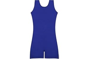 Speerise Unitard Kids Short Tank Biketard Dance Costumes for Girls Gymnastics