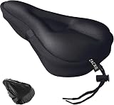 Zacro Gel Bike Seat Cushion Cover for Men Women Universal 11x7 Inch