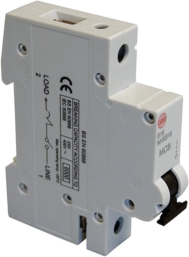 Wylex MCB 20A SP Type B