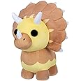 Adopt Me! Collector Plush - Triceratops - Series 4 - Uncommon in-Game Stylization Plush - Exclusive Virtual Item Code Included - Toys for Kids Featuring Your Favorite Pet, Ages 6+