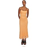 BARDOT Adoni Mesh Midi Dress - Form-Sculpting Midi Dress for Women, Cocktail Slip Dress, Stretch Lace Dress