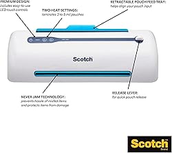 Scotch PRO Thermal Laminator and Pouch Bundle, 2