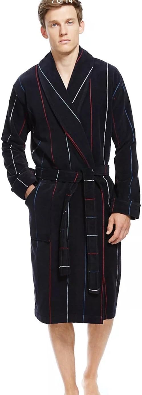 m&s mens bathrobe
